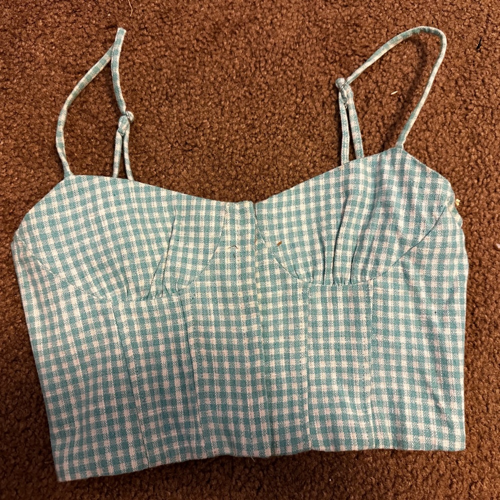 Zara Clip-Front Corset Top